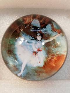 '''Degas'' glass paper weight