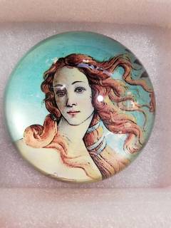 '''Botticelli'' glass paper weight